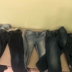 Blue Skinny Denim Bottoms